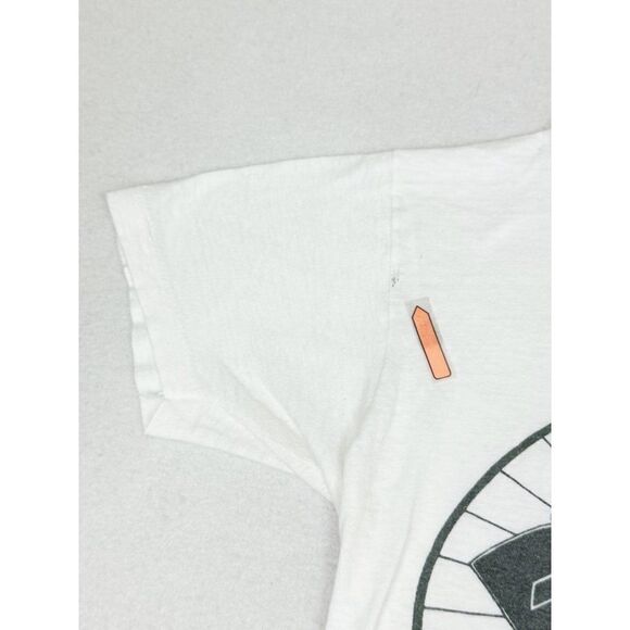 Vintage Corvette T-Shirt White Small Racing Cars Single Stitch - Picture 6 of 9